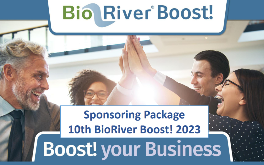 BOOST! YOUR BUSINESS – Sponsoring-Pakete für BioRiverBoost!2023 jetzt verfügbar